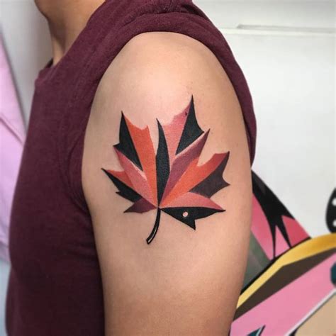 japanese maple leaf tattoo meaning